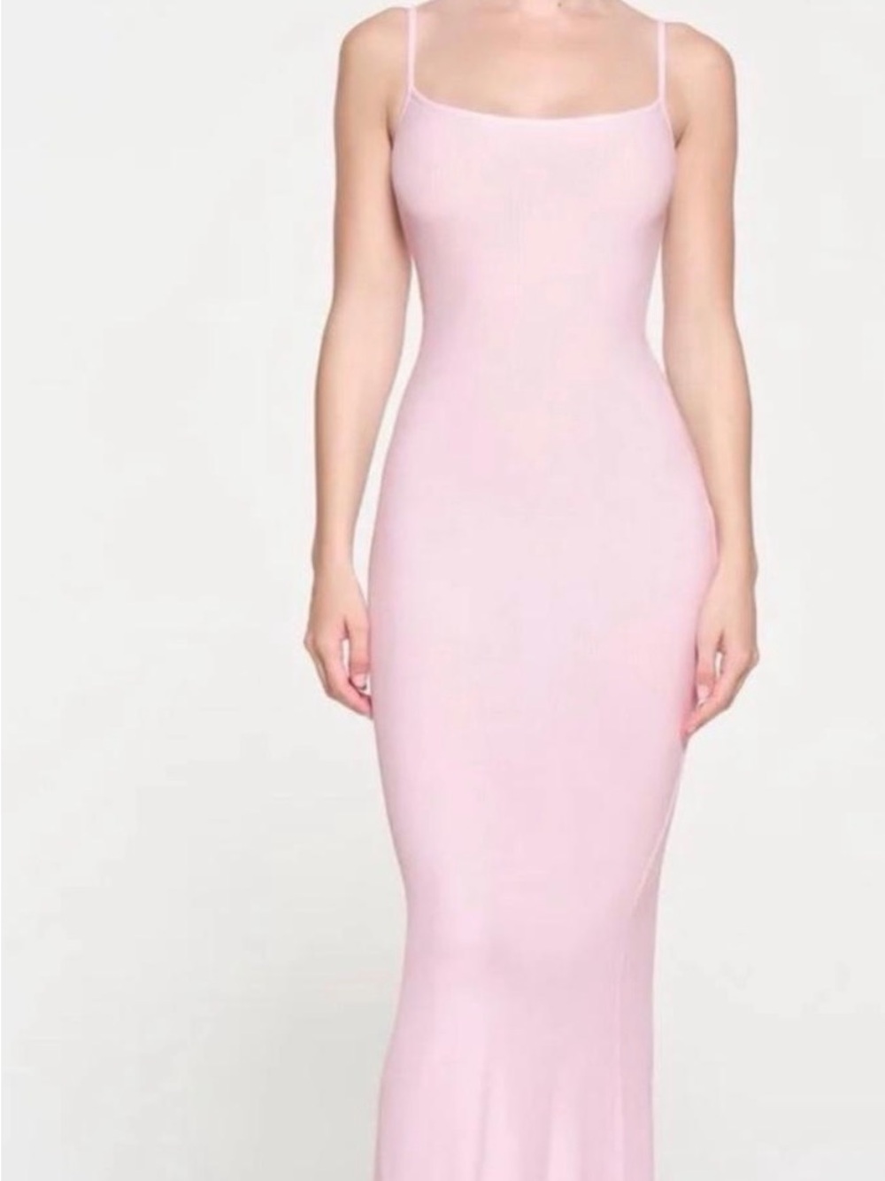 Skims S pink Ribbed dress Small